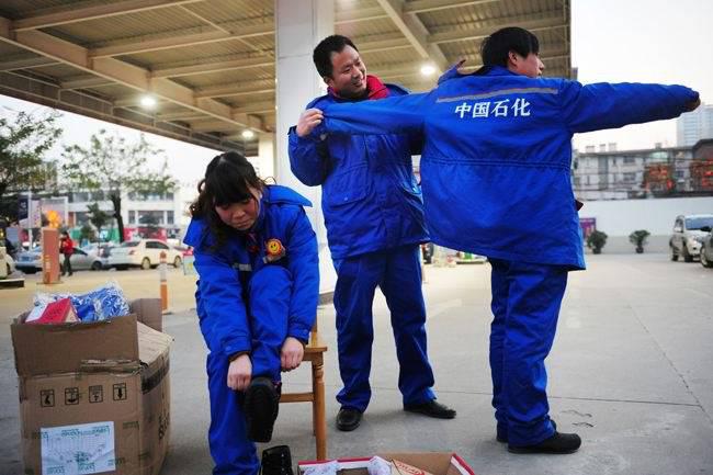 上海工作服案例中國(guó)石化